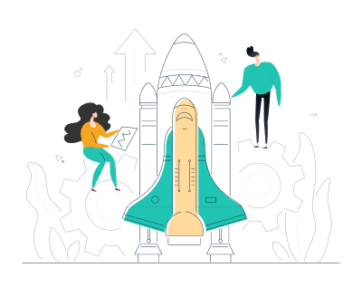 LeanCaptain product launch illustration
